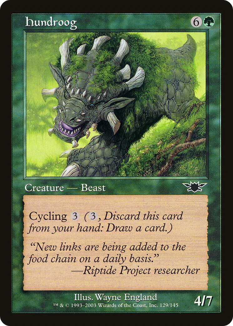 Hundroog (LGN-129) - Legions Foil 