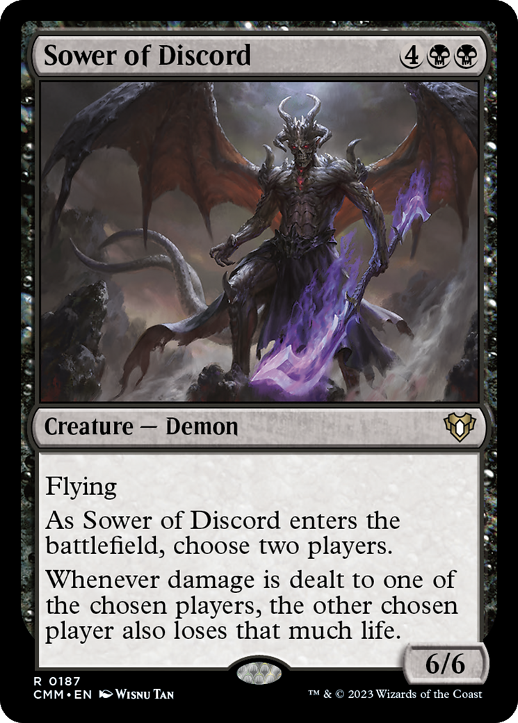 Semeur de discorde (CMM-187) - Commander Masters Foil