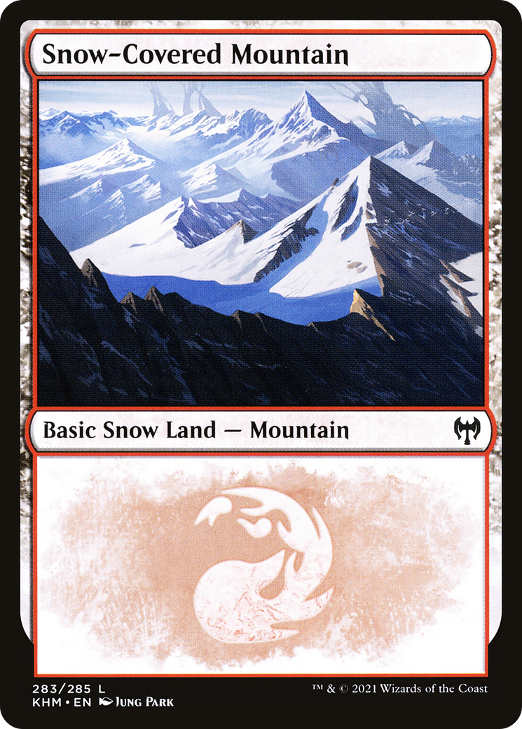 Montagne enneigée (KHM-283) - Kaldheim : (neige) 