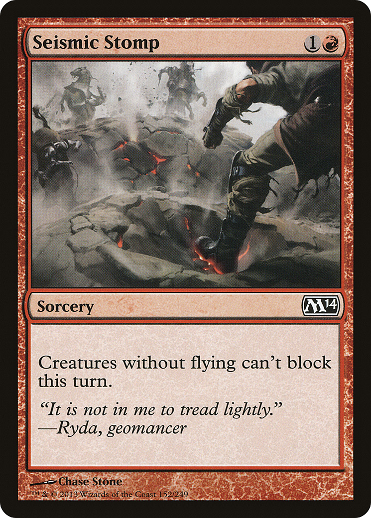 Seismic Stomp (M14-152) - Magic 2014 Foil 