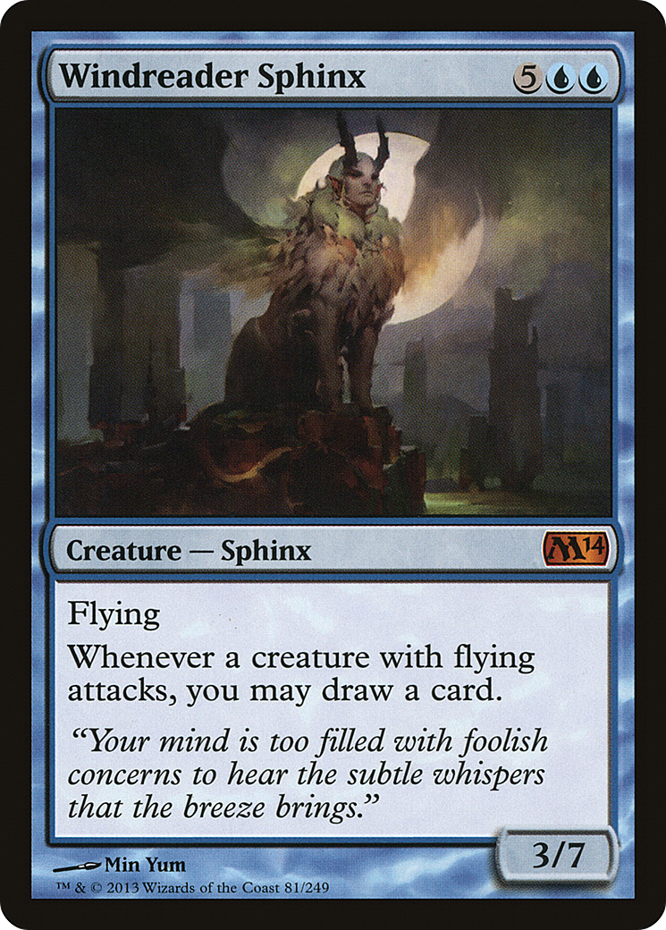 Sphinx Lecteur de Vent (M14-081) - Magic 2014 