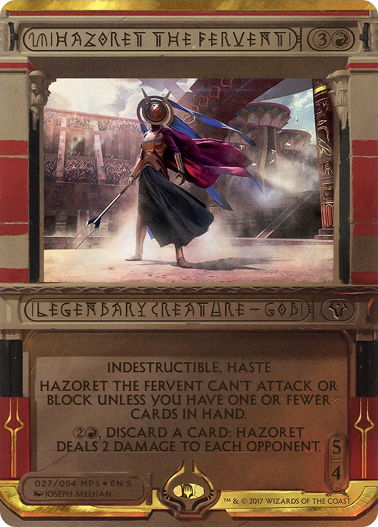 Hazoret la Fervente (MP2-027) - Invocations d'Amonkhet (sans bordure) 