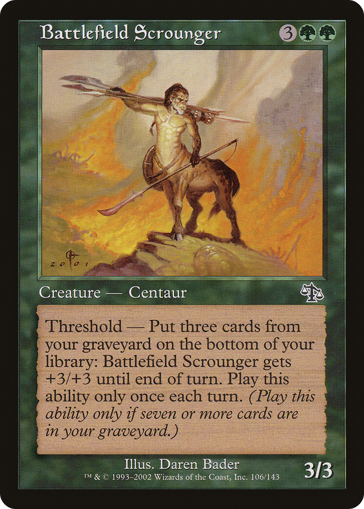 Battlefield Scrounger (JUD-106) - Jugement 