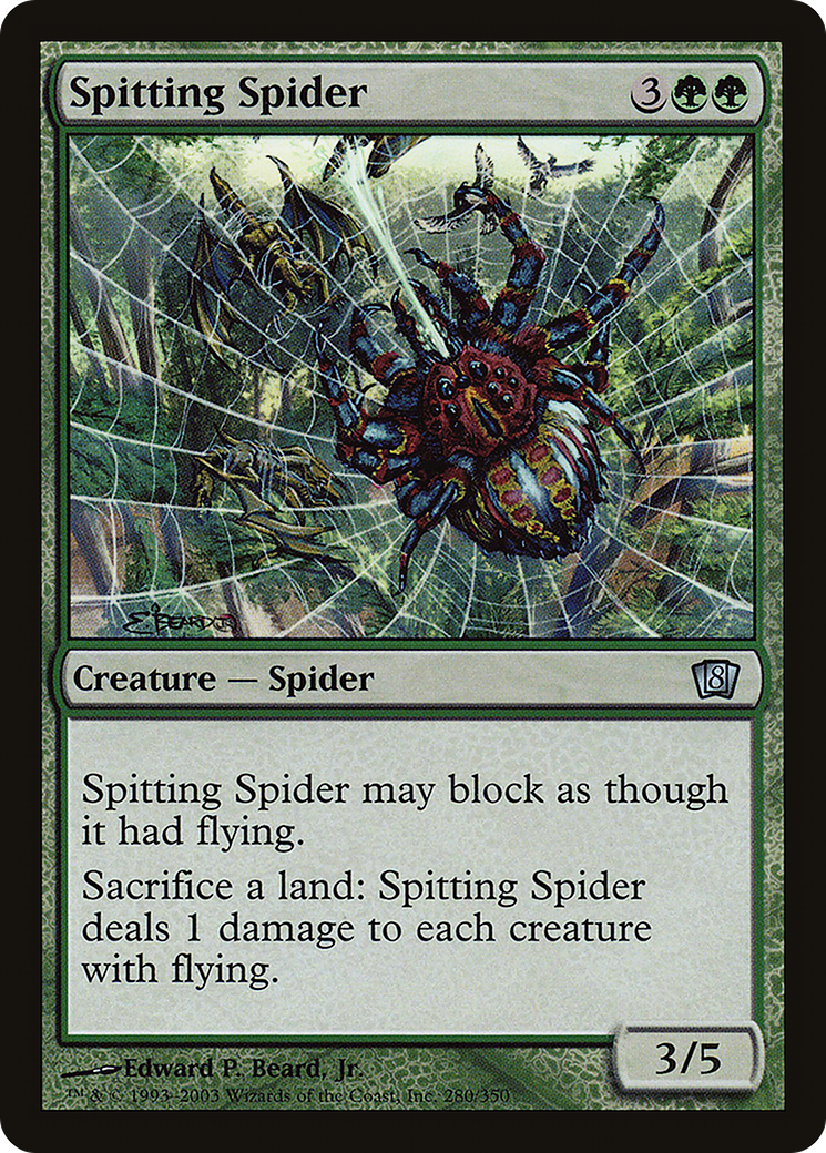 Spitting Spider (8ED-280★) - Huitième édition
