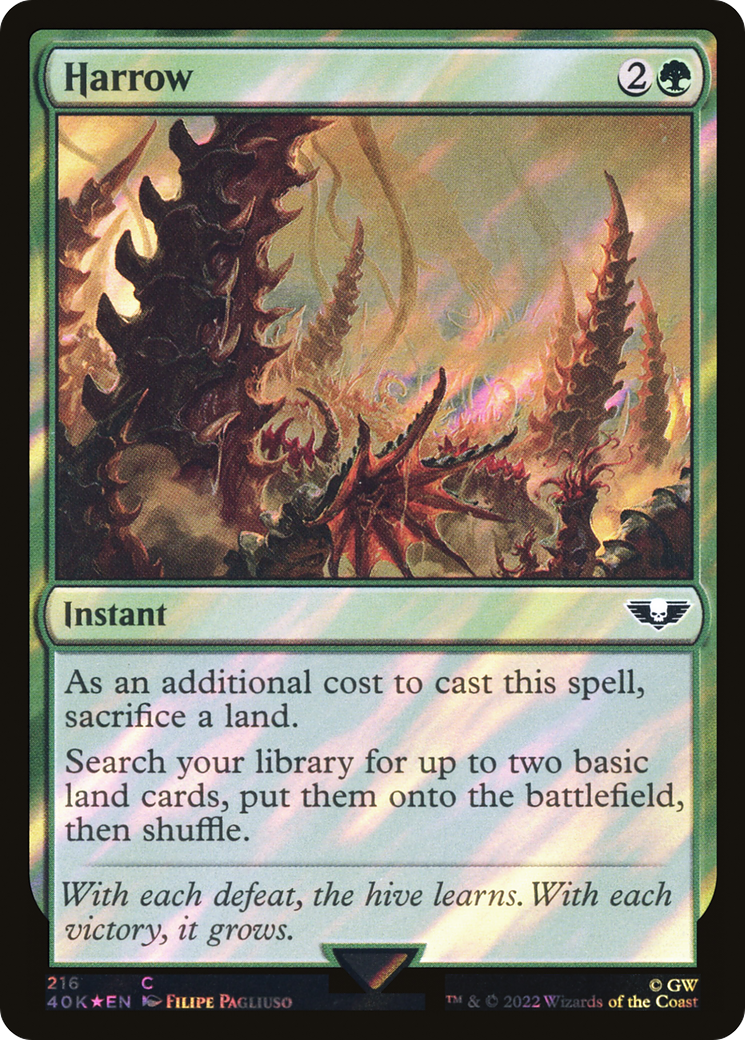 Harrow (40K-216★) - Commander Foil de Warhammer 40,000 