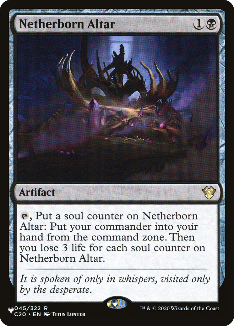 Netherborn Altar (LIST-C20-45) - The List