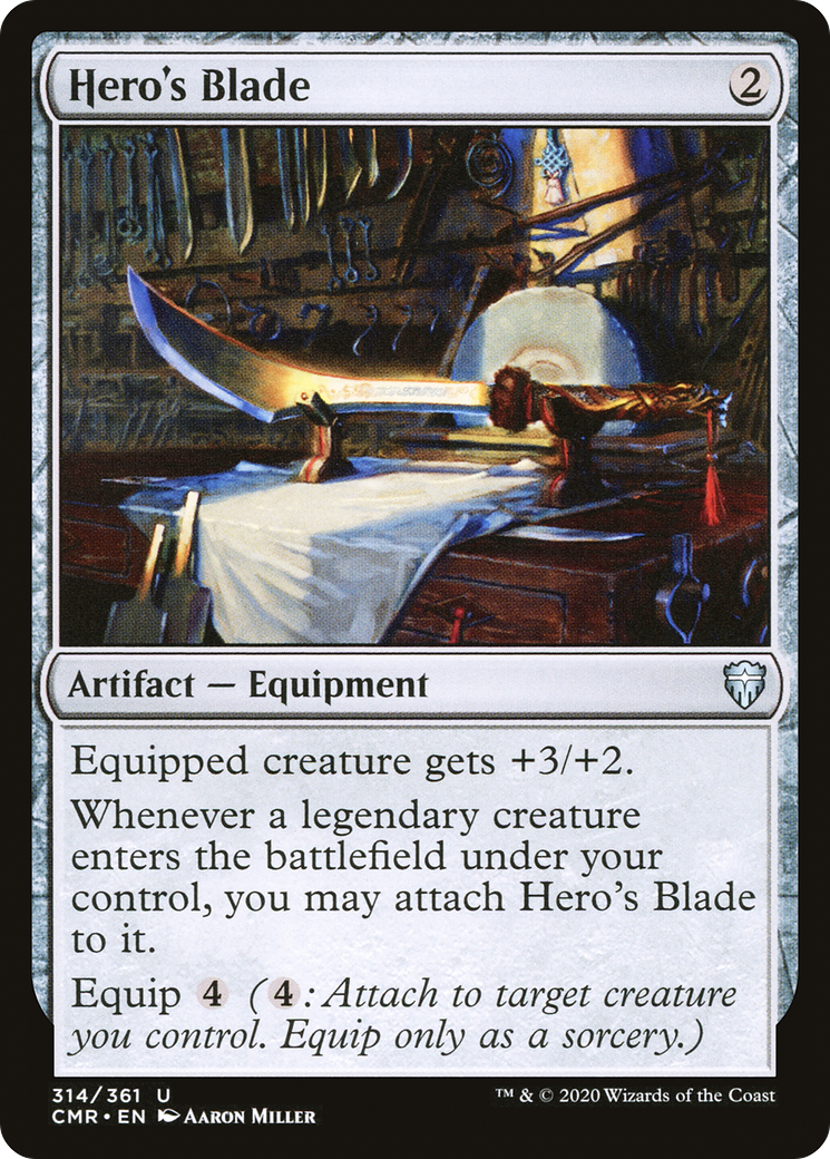 Hero's Blade (314) (CMR-314) - Commander Legends