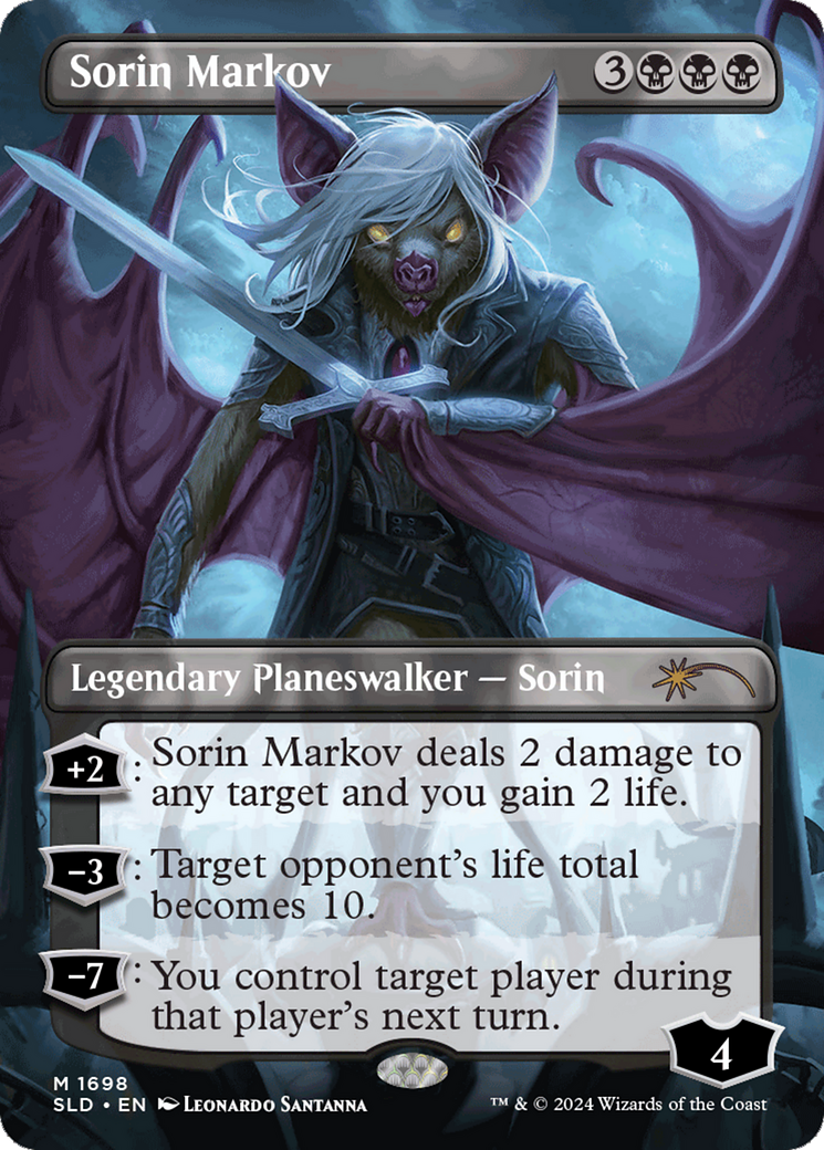 Sorin Markov (SLD-1698) - Secret Lair Drop (Borderless)