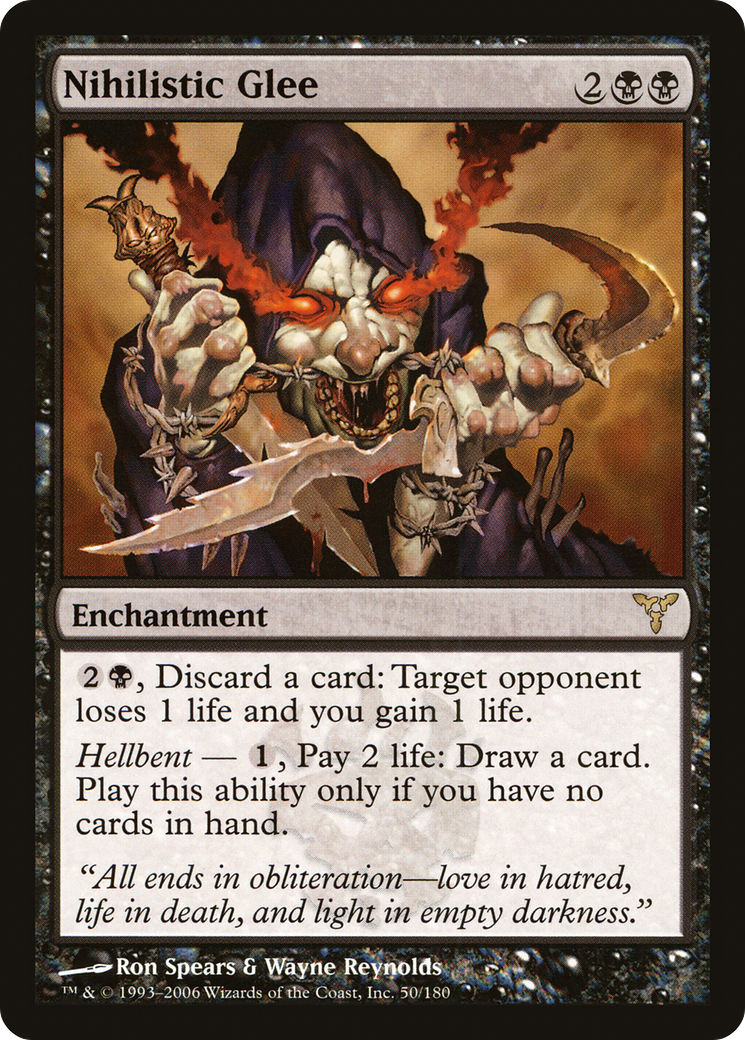 Glee nihiliste (DIS-050) - Dissension Foil 