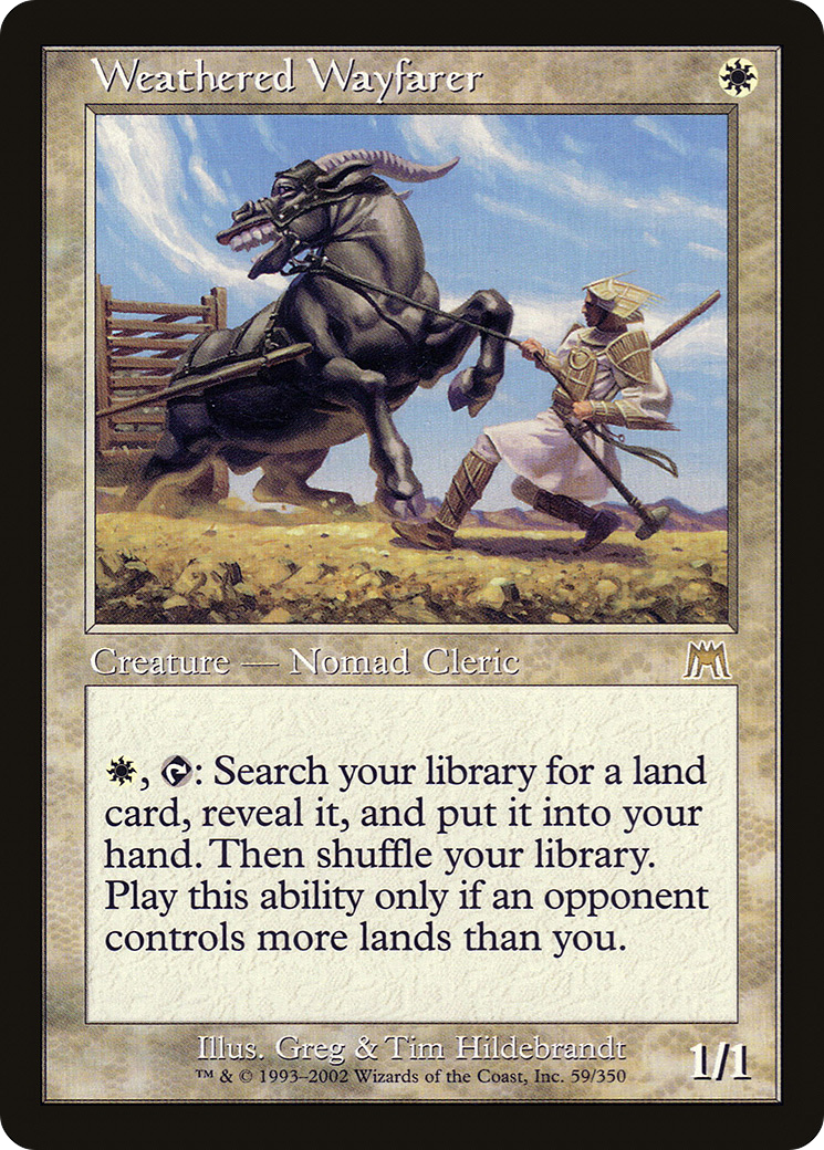 Wayfarer patiné (ONS-059) - Onslaught Foil 