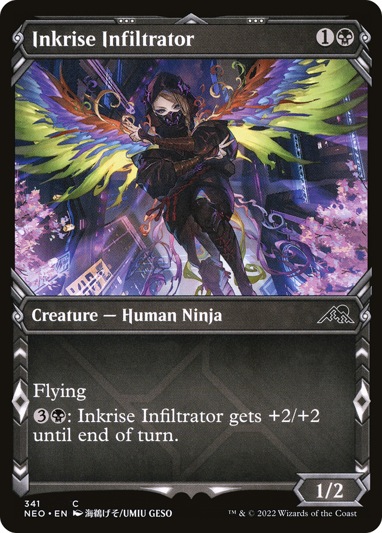 Inkrise Infiltrator (NEO-341) - Kamigawa : Neon Dynasty : (Vitrine) 