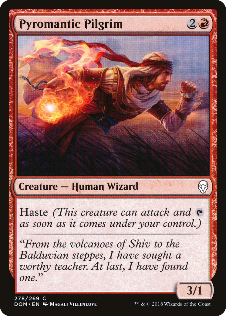 Pèlerin pyromantique (DOM-278) - Dominaria 