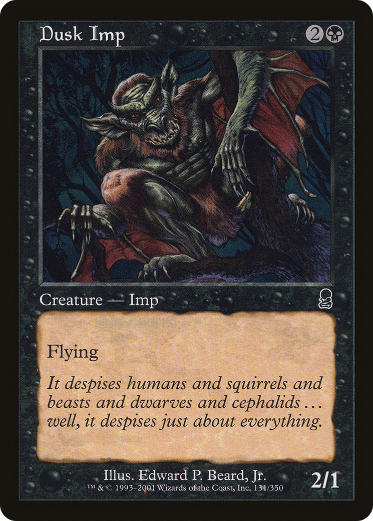 Dusk Imp (ODY-131) - Feuille Odyssey 