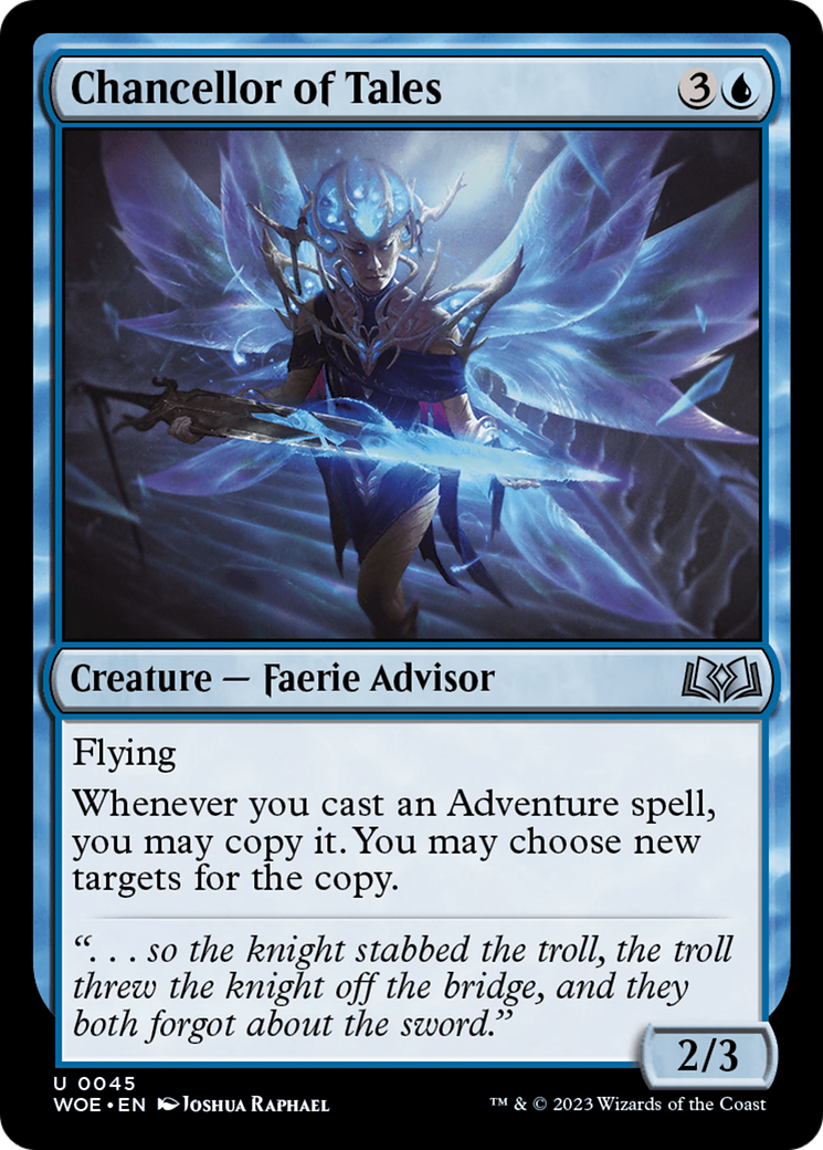 Chancelier des Contes (WOE-045) - Wilds of Eldraine Foil 