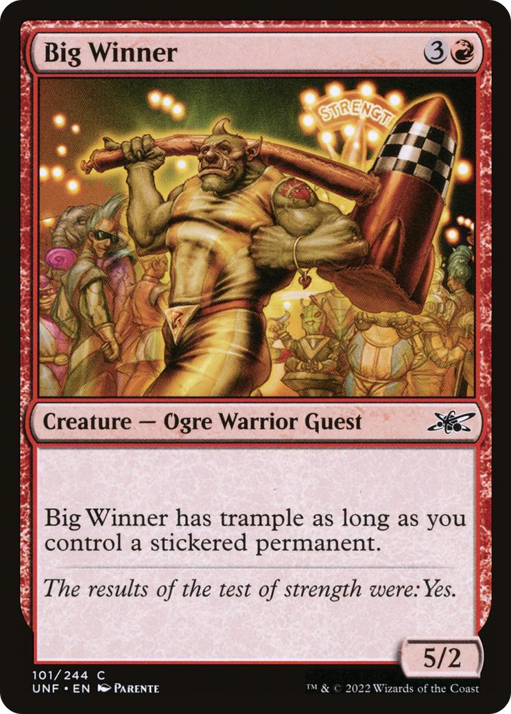 Grand gagnant (UNF-101) - Unfinity Foil 