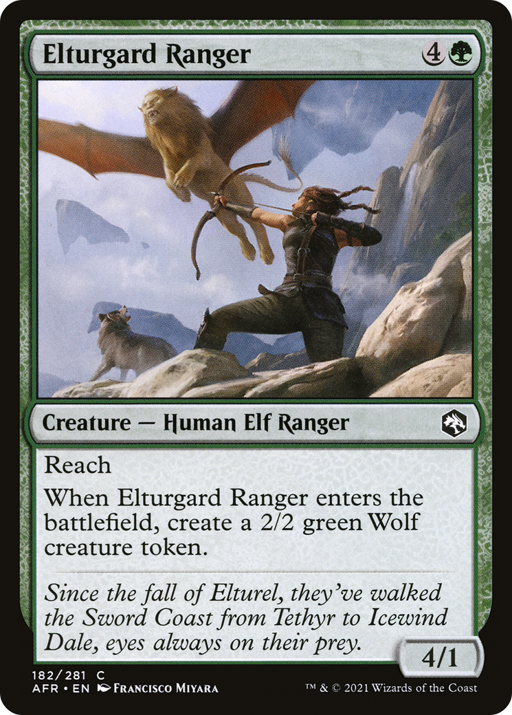 Elturgard Ranger (AFR-182) - Adventures in the Forgotten Realms