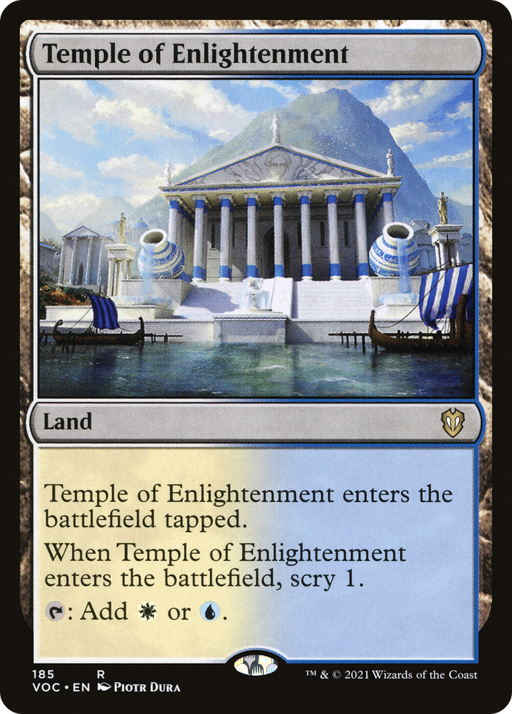Temple of Enlightenment (VOC-185) - Crimson Vow Commander