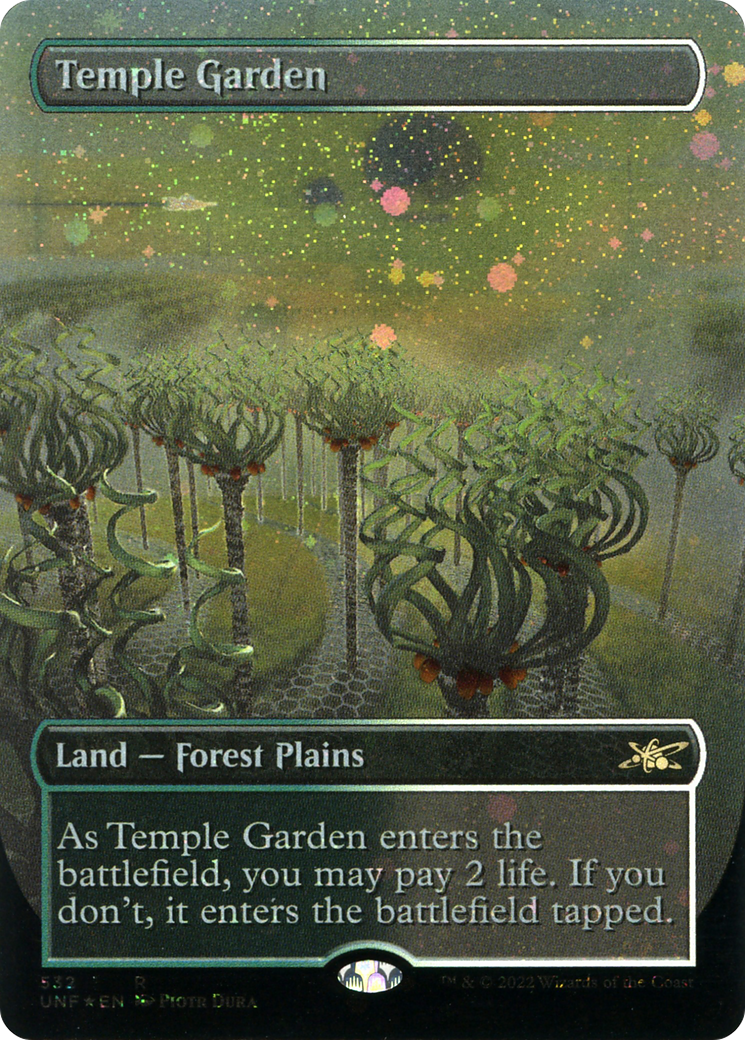 Temple Garden (UNF-532) - Feuille Unfinity (sans bordure) 