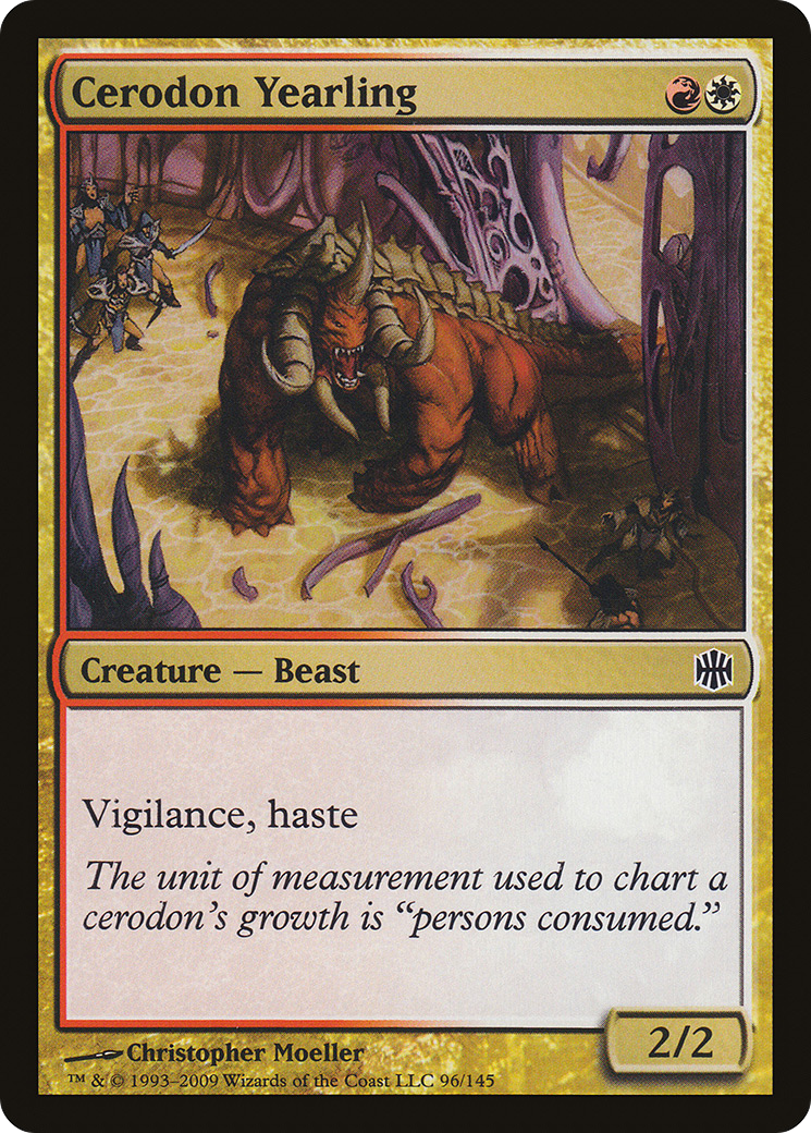 Cerodon Yearling (ARB-096) - Alara Reborn Foil 