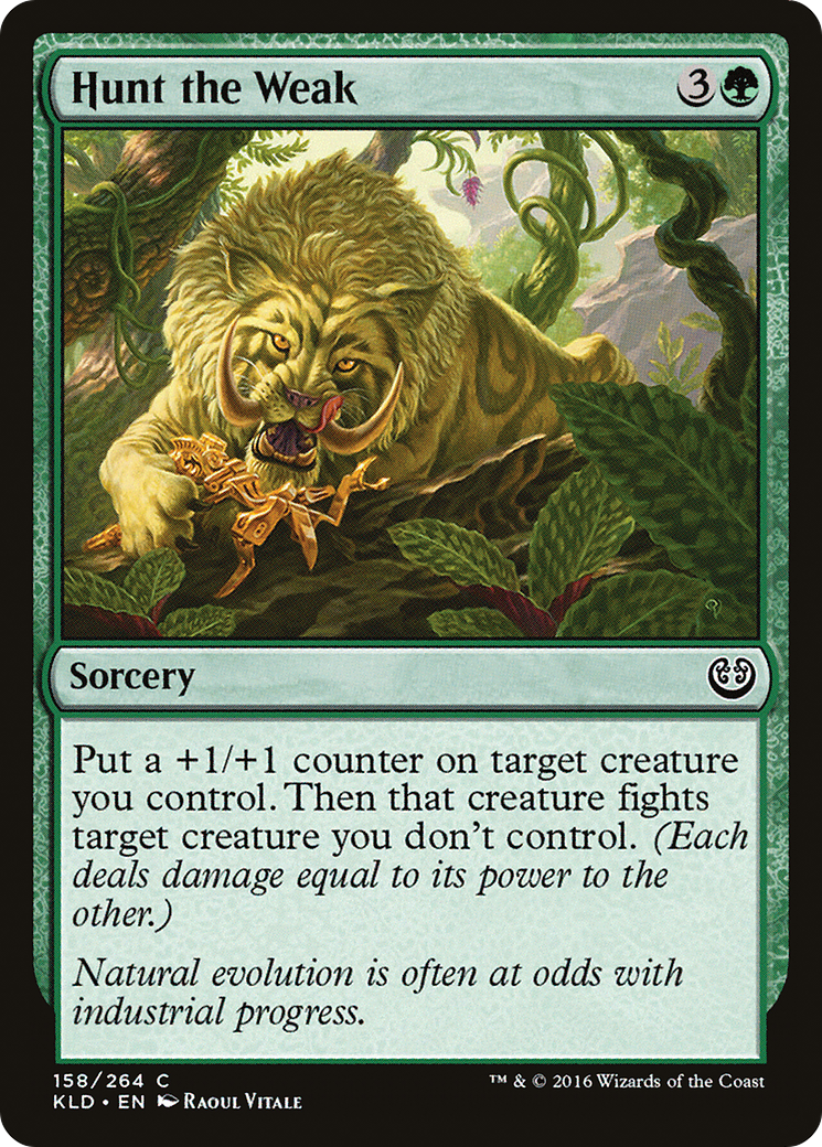 Chasse aux faibles (KLD-158) - Kaladesh