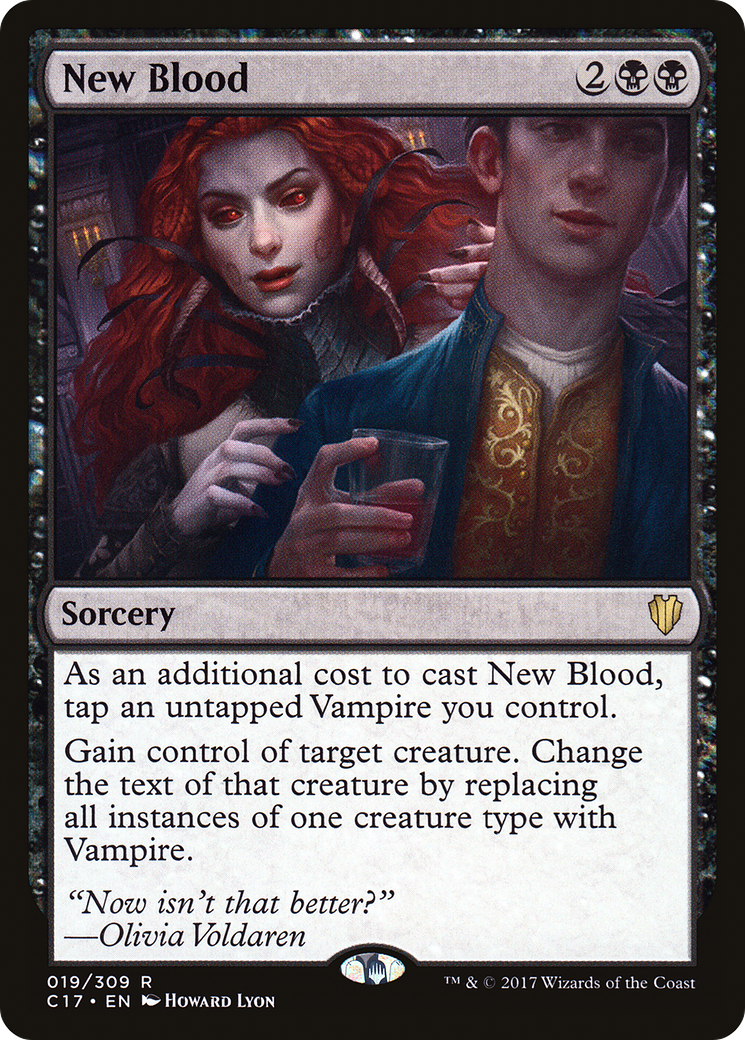New Blood (C17-019) - Commander 2017