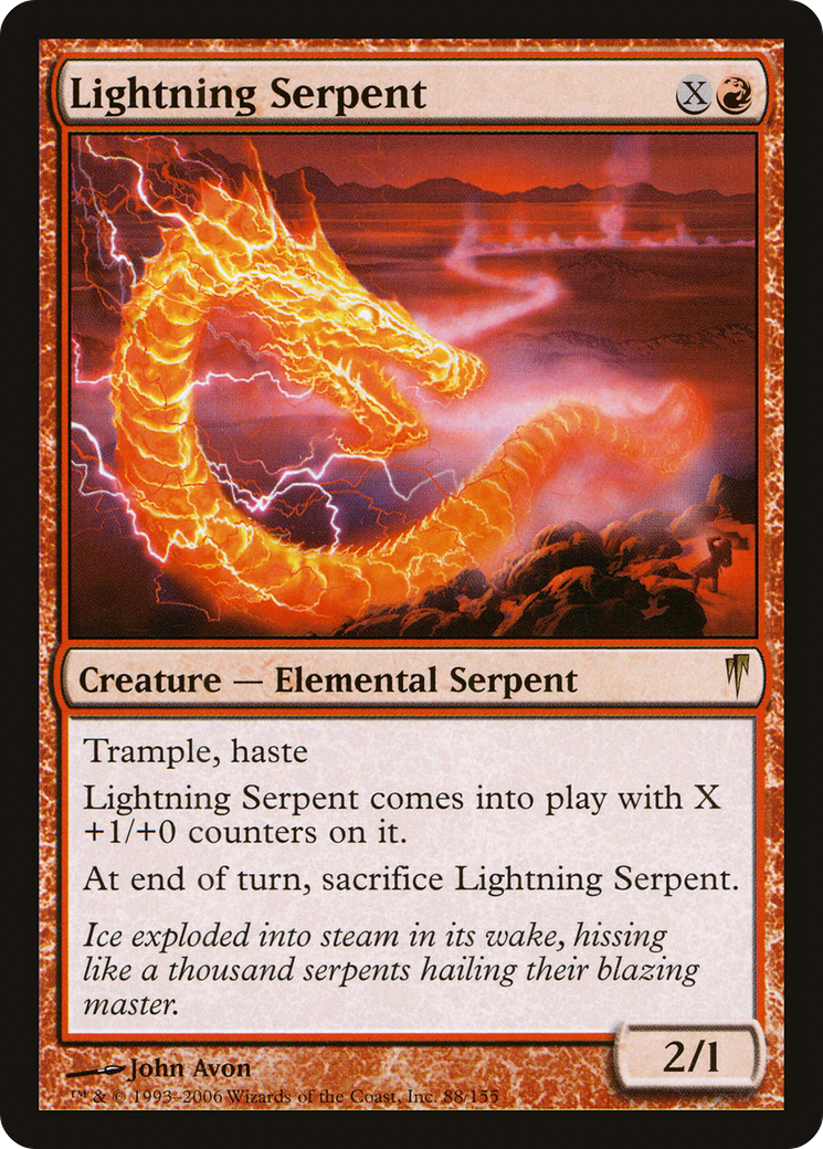 Serpent de foudre (CSP-088) - Vague de froid 