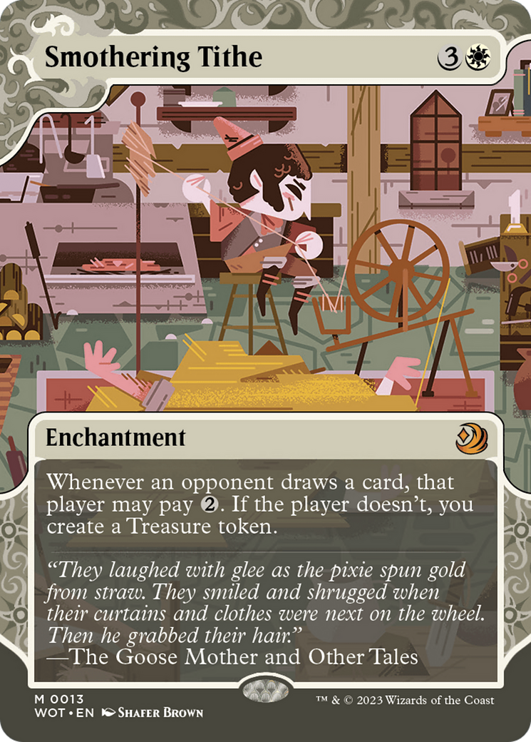 Dîme étouffante (WOT-013) - Wilds of Eldraine : Contes enchanteurs : (Vitrine) (Sans bordure) 