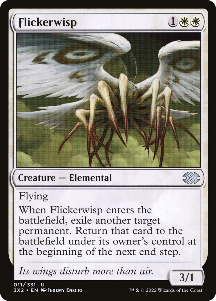 Flickerwisp (2X2-011) - Double Masters 2022 Fleuret