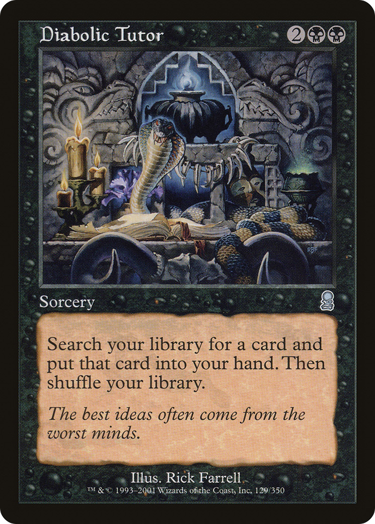 Tuteur diabolique (ODY-129) - Odyssey Foil