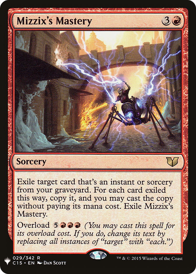 Mizzix's Mastery (LIST-C15-29) - The List