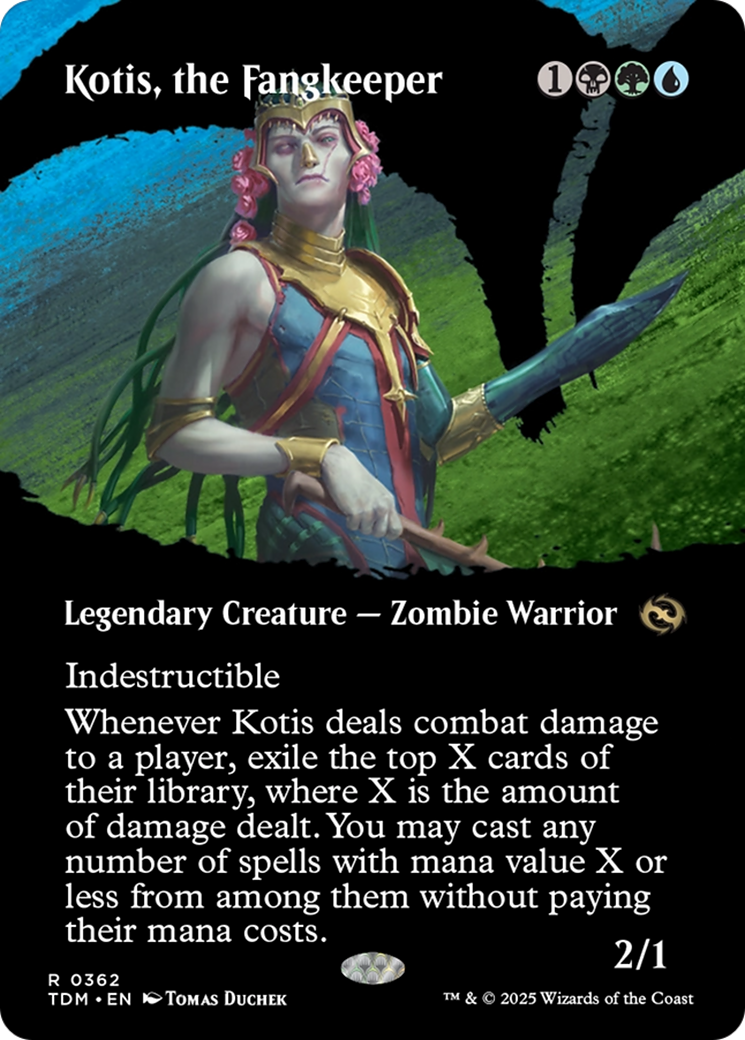 Kotis, le Gardien des Crocs (Sans Frontières) (TDM-362) - Tarkir : Dragonstorm Foil 