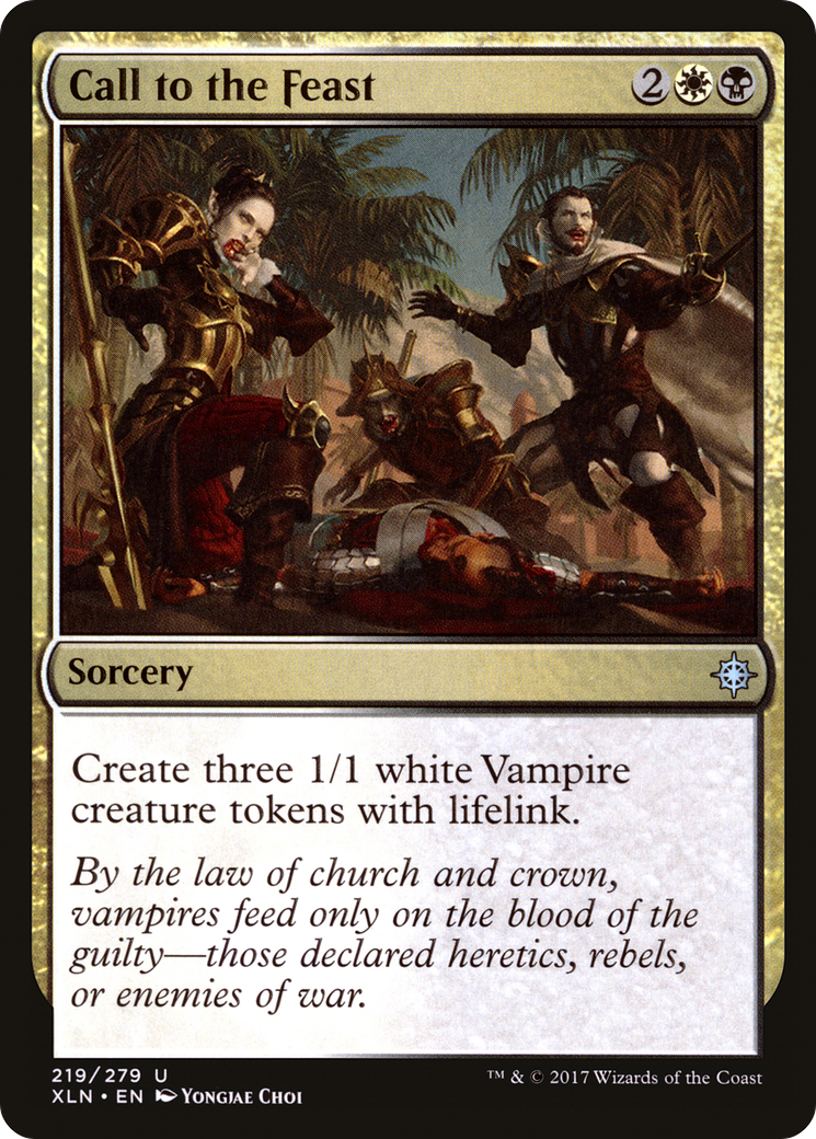 Appel au festin (XLN-219) - Ixalan Foil 