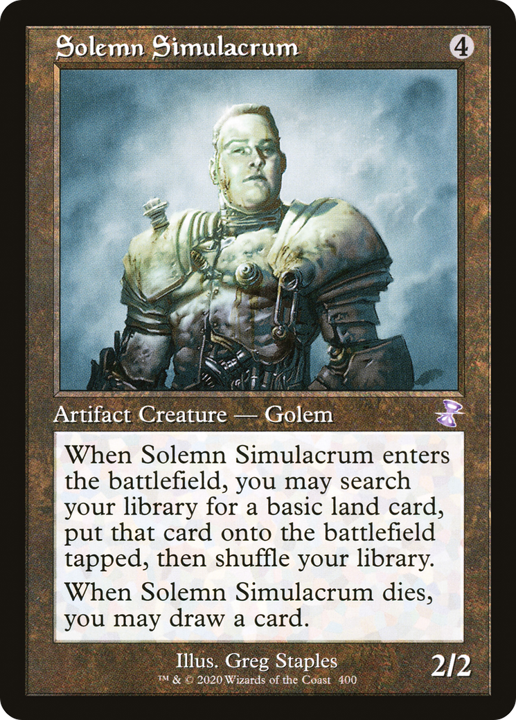 Simulacre solennel (TSR-400) - Time Spiral Remastered Foil 
