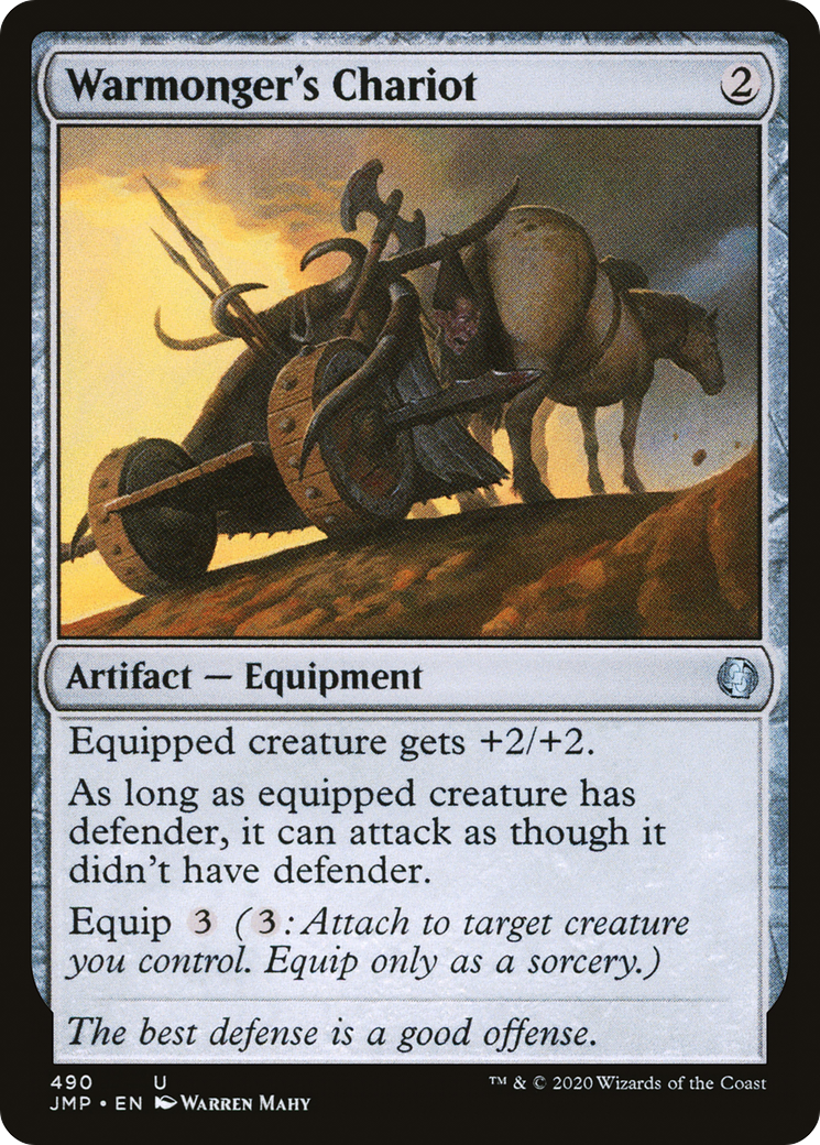 Chariot du belliciste (JMP-490) - Jumpstart 