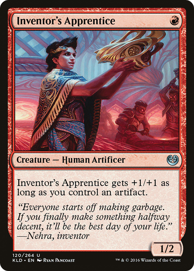 Apprenti inventeur (KLD-120) - Kaladesh Foil 