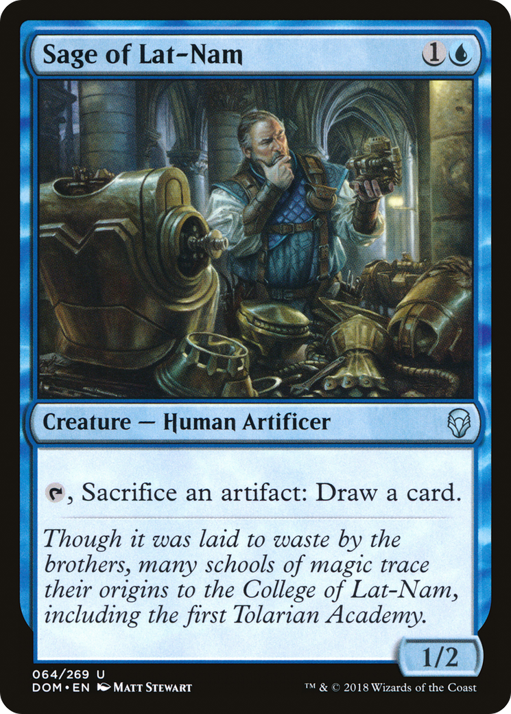 Sage du Lat-Nam (DOM-064) - Dominaria Foil 