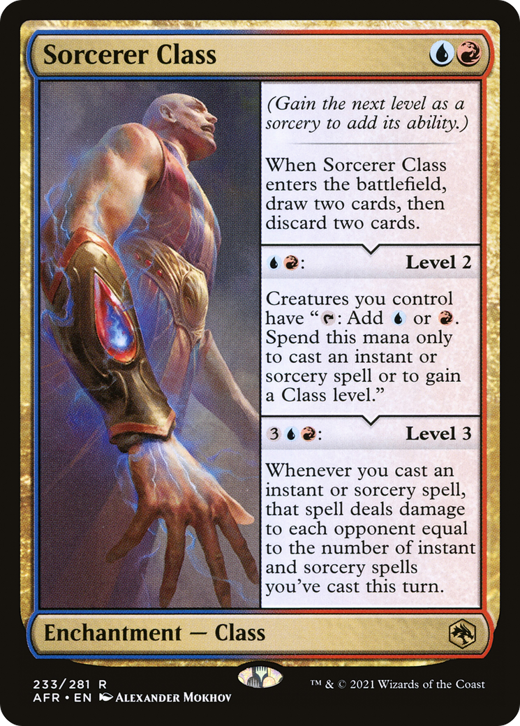 Sorcerer Class (AFR-233) - Adventures in the Forgotten Realms Foil