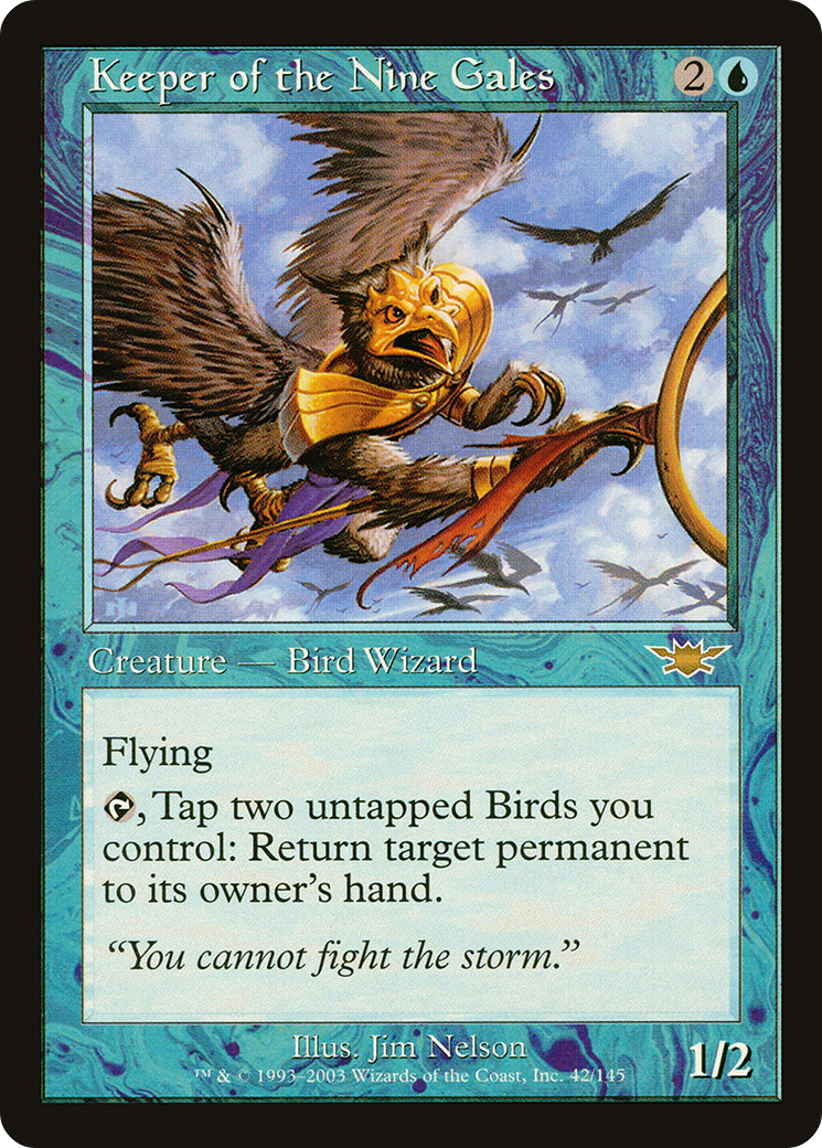 Gardien des Neuf Vents (LGN-042) - Legions Foil