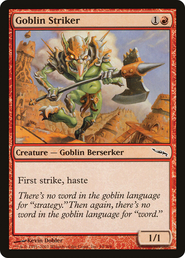 Goblin Striker (MRD-094) - Mirrodin 