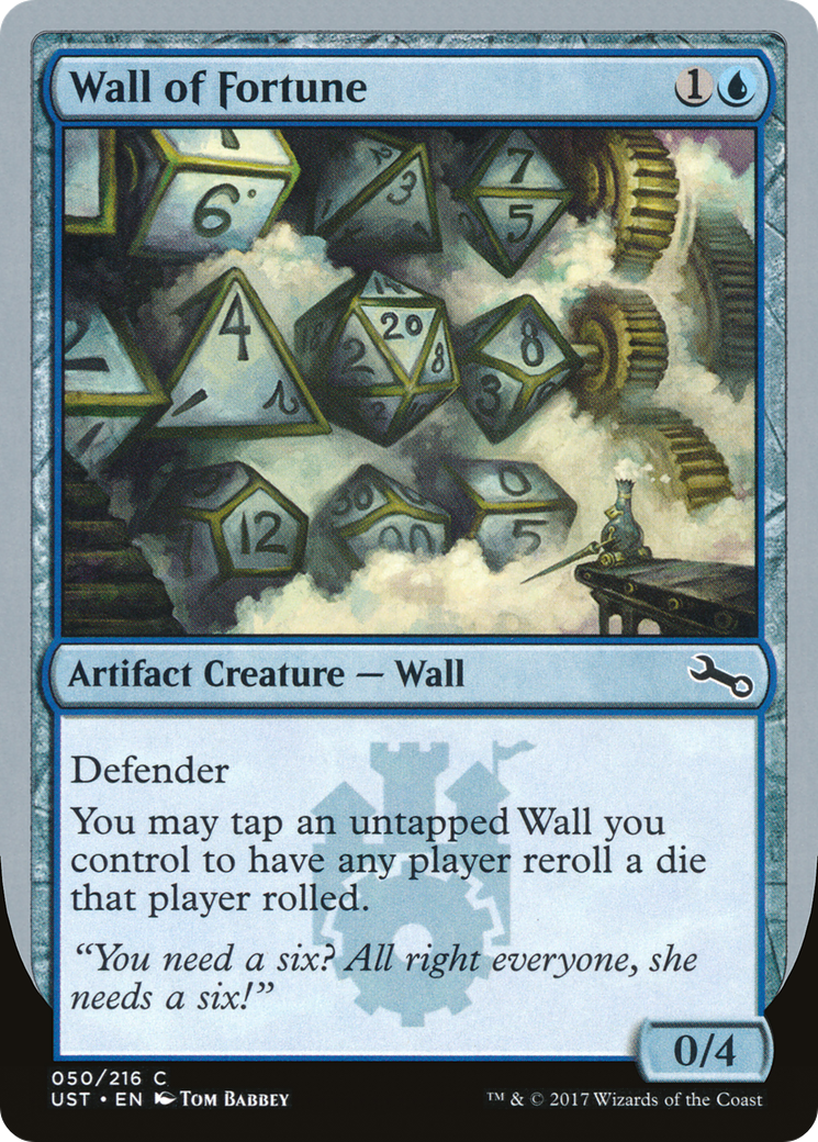 Mur de la Fortune (UST-050) - Instable