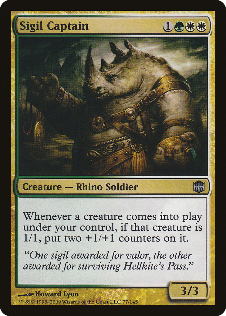 Sigil Captain (ARB-077) - Alara Reborn Foil