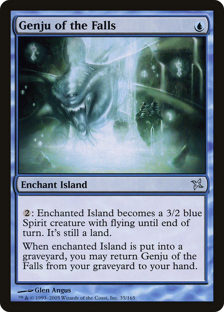 Genju des Chutes (BOK-035) - Les Traîtres de Kamigawa