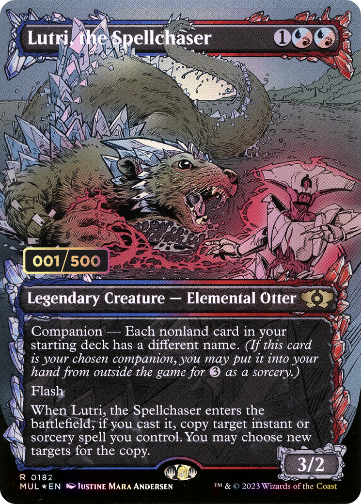 Lutri, le chasseur de sorts (MUL-182Z) - Multiverse Legends : (Vitrine) (Sans bordure) Foil