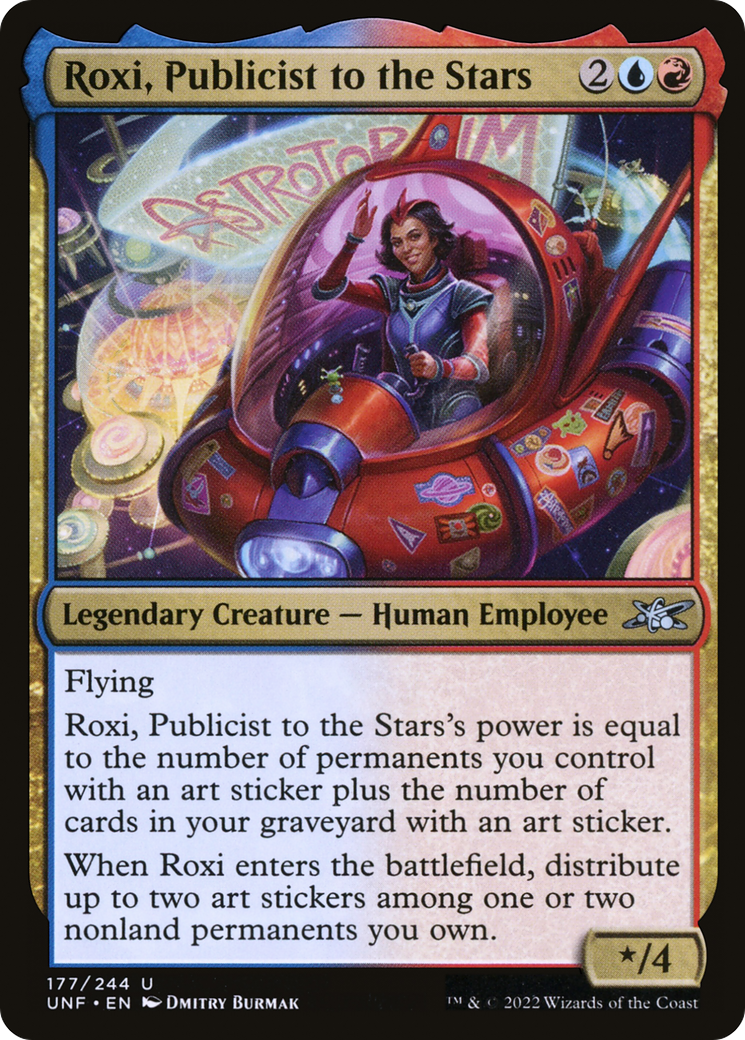 Roxi, publiciste des stars (UNF-177) - Unfinity Foil 