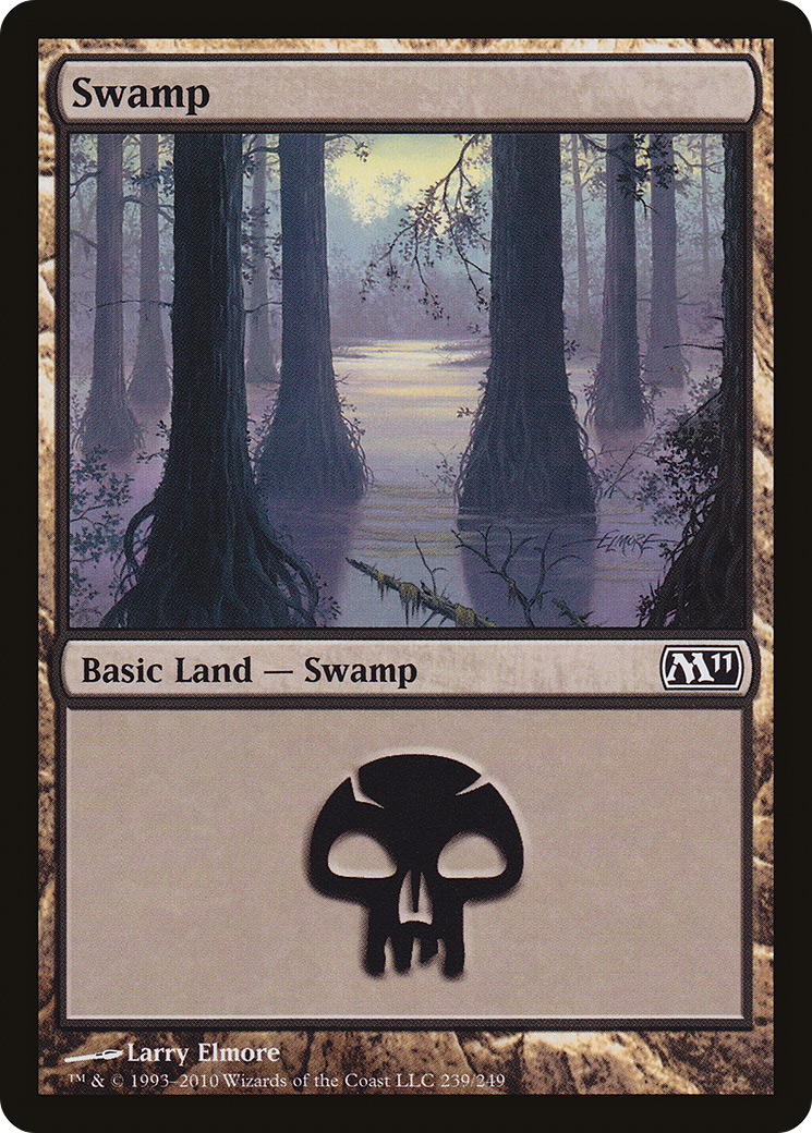 Swamp (239) (M11-239) - Magic 2011