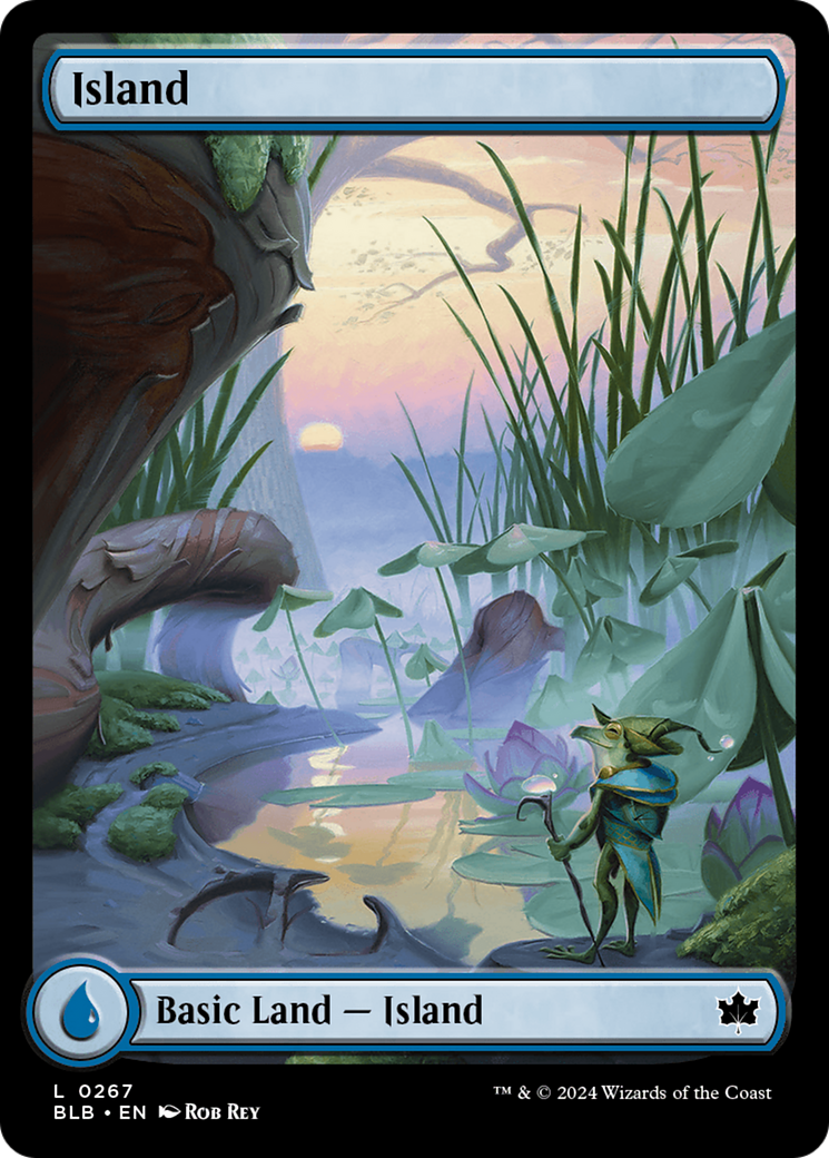 Île (BLB-267) - Bloomburrow Foil