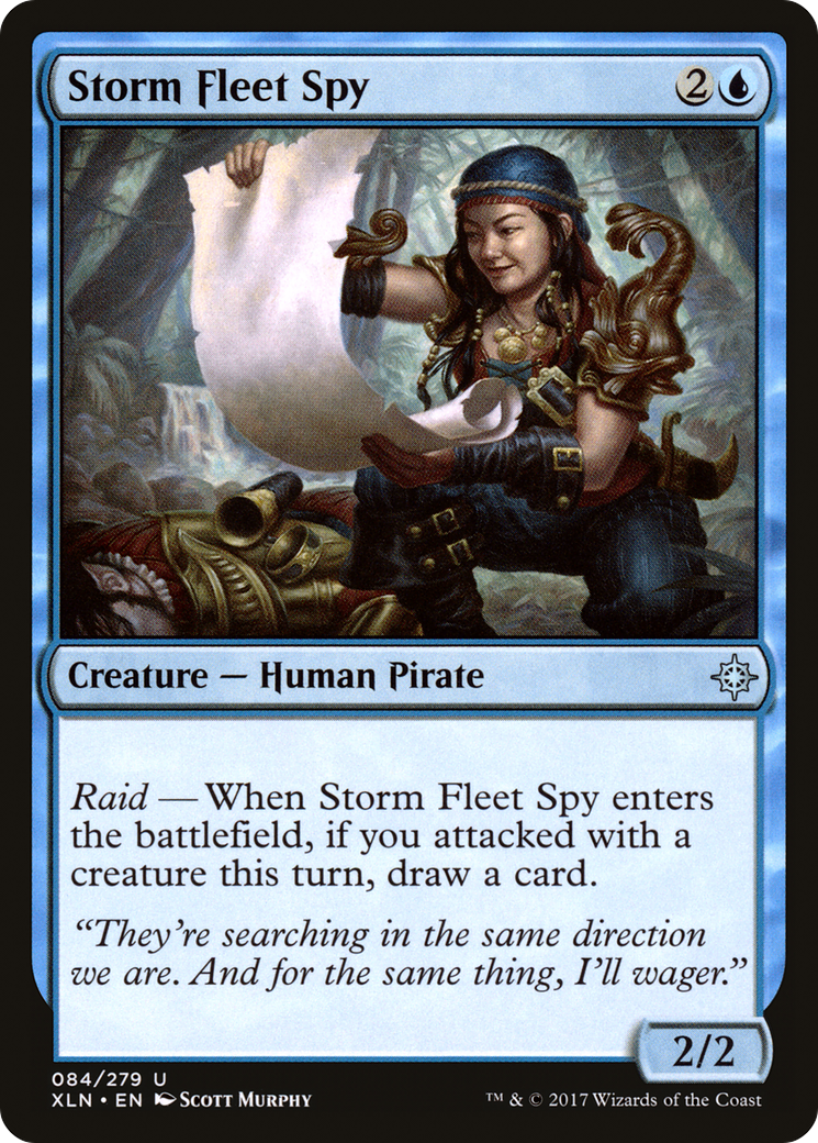 Storm Fleet Spy (XLN-084) - Ixalan Foil 