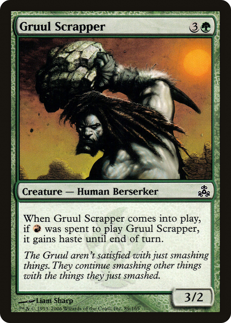 Gruul Scrapper (GPT-089) - Le Pacte des Guildes 