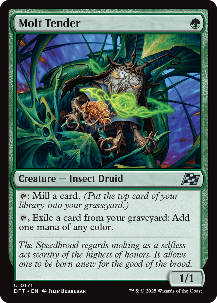 Molt Tender (-171) - Feuille d'Aetherdrift 