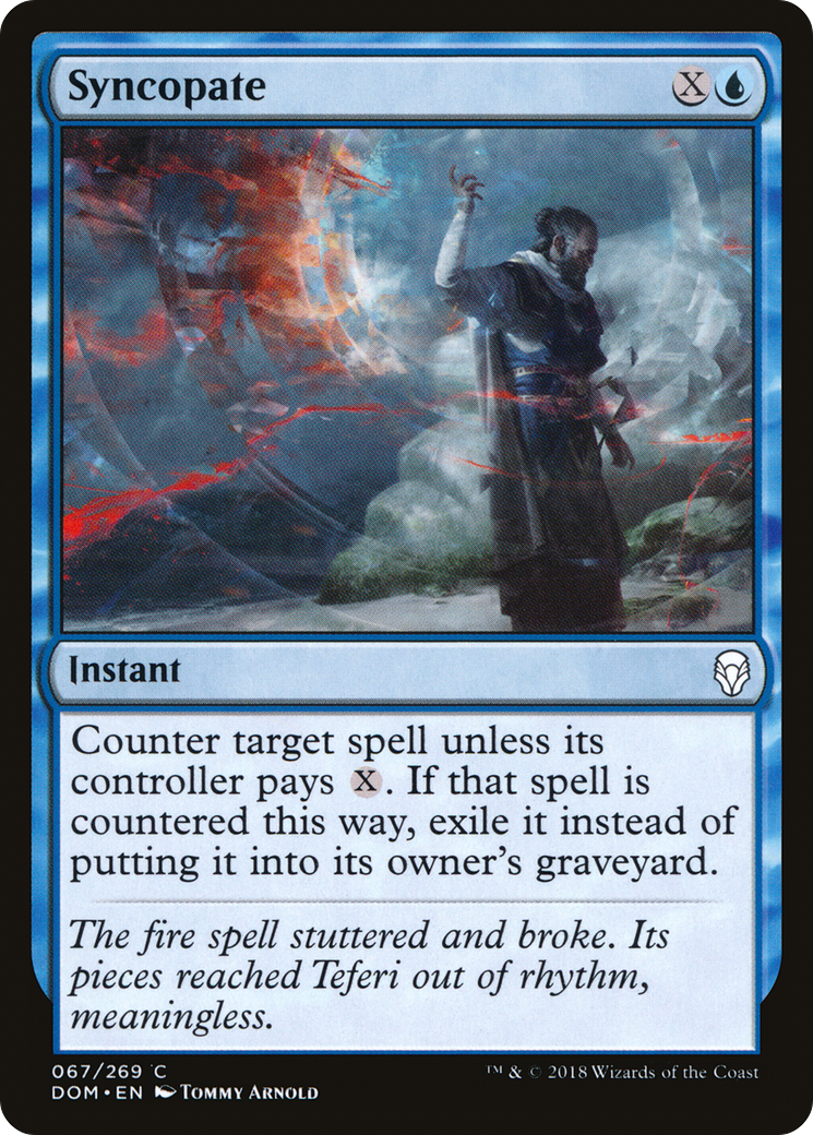 Syncopate (DOM-067) - Feuille Dominaria 